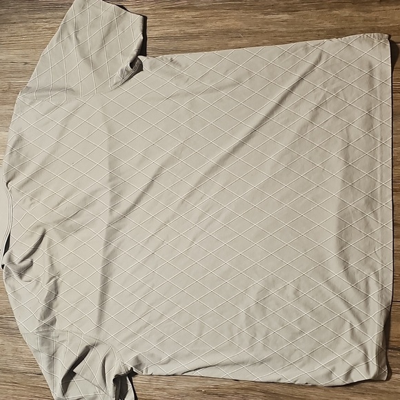 Mens The Foundry Supply Co. Light Gray Polo Shirt 3XLT - Picture 4 of 6